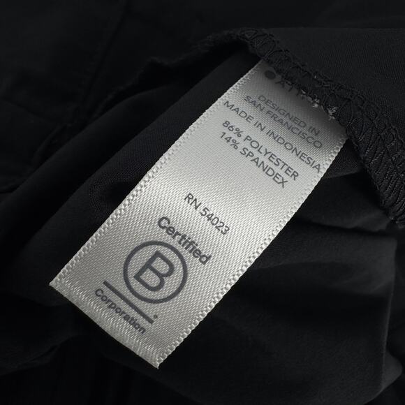 Athleta Skyline II Pant Ankle Jogger Active Pant Paperbag Size 6 Black - Picture 6 of 10